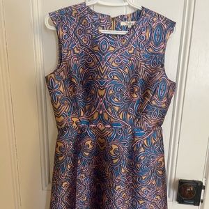 Unique shift dress.